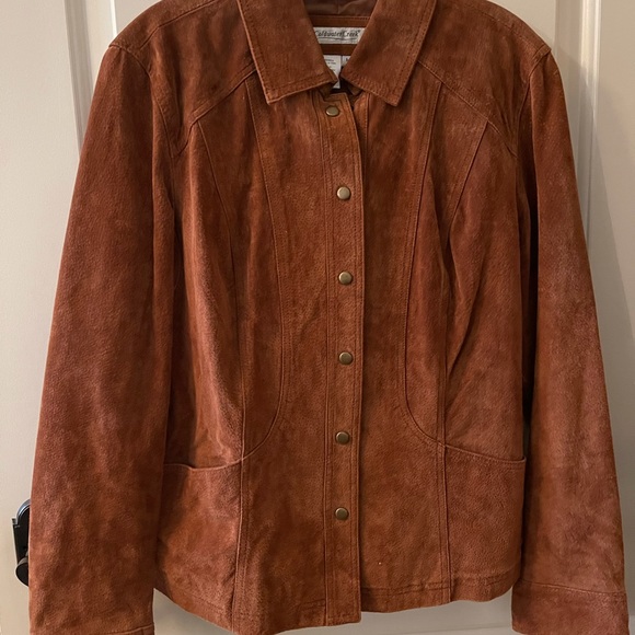 Coldwater Creek Jackets & Blazers - Coldwater Creek Suede Jacket Size M NWOT